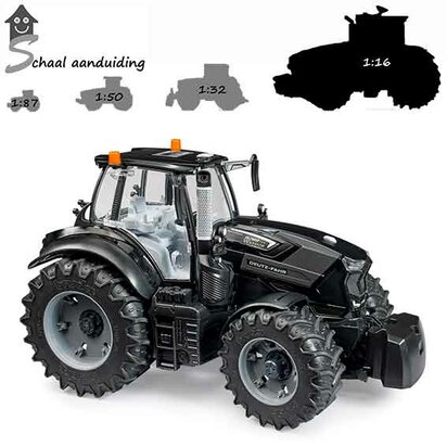Bruder 3162 - Deutz 8280 TTV Warrior