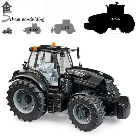 Bruder 3162 - Deutz 8280 TTV Warrior