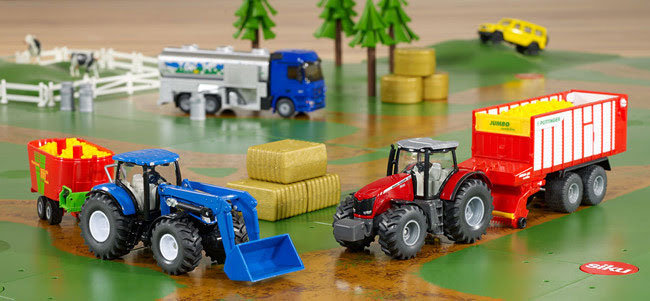 Knorretje Picknicken cassette Siku Farmer landbouw miniaturen, schaal 1-50 modellen