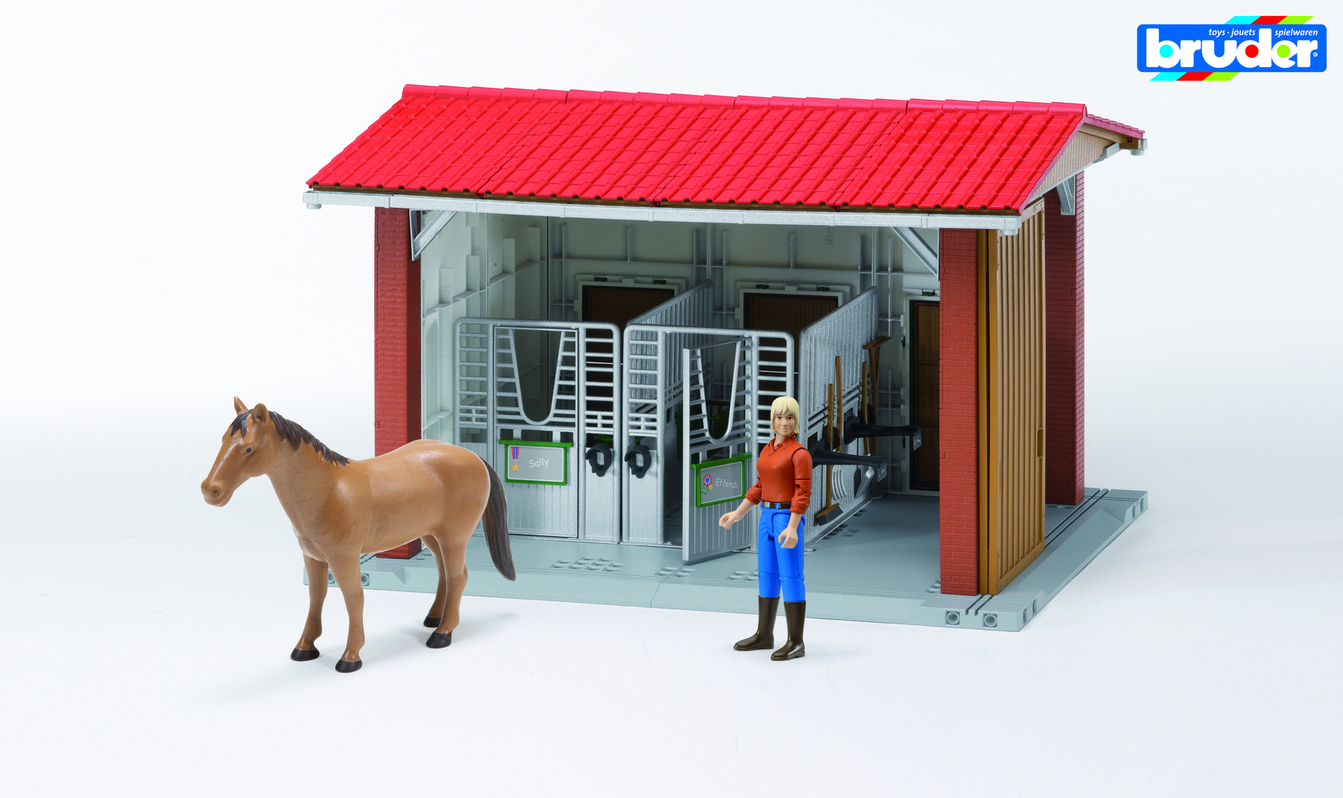 Speelgoed paarden stal Bruder