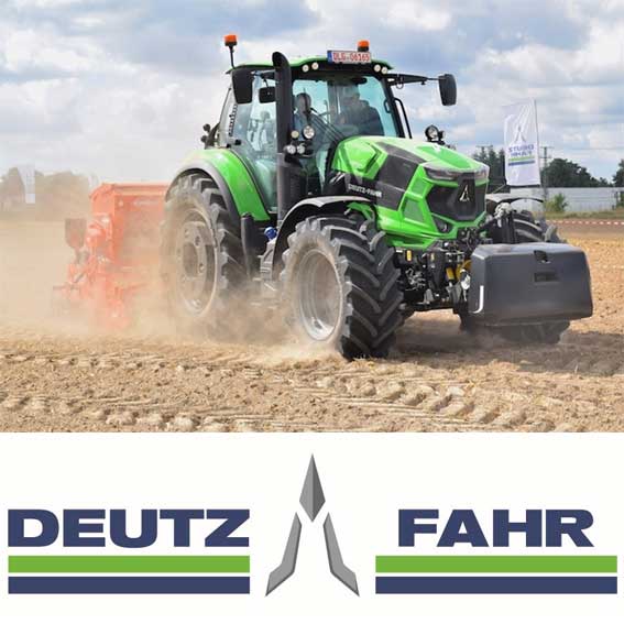 Miniatuur deutz-fahr