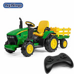 Peg Perego John Deere tractor met afstandsbediening