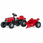 Rolly Toys Kid Massey Ferguson met aanhanger
