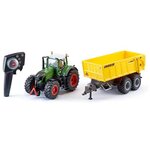 Siku 6860 Fendt tractor met aanhanger en afstandsbediening