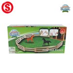 Kids globe houten omheining