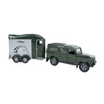 Kids-Globe 520460 land rover met trailer
