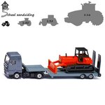 Siku 1762 MAN met bulldozer