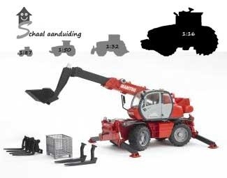 Bruder Manitou verreiker MRT 2150 (schaal 1:16) 02129