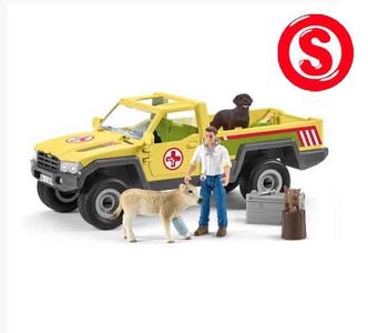 Schleich dierenarts op bezoek