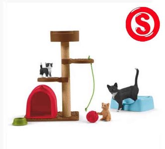 Schleich Speeltijd voor katten