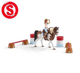 Schleich Hannah's western rij set