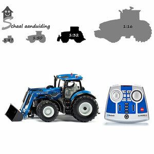 Siku 6798 New Holland met voorlader