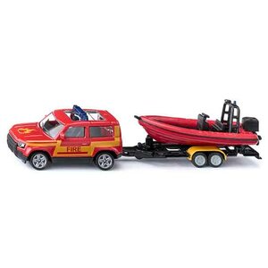 Siku 1608 Land-Rover-Defender met boot