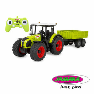 Jamara Claas Arion met aanhanger