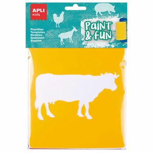 Apli sjablonen boerderij dieren