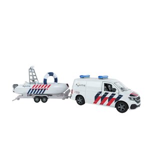Kids Globe 520419 politiebus met boot