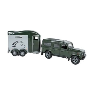 Kids-Globe 520460 land rover met trailer