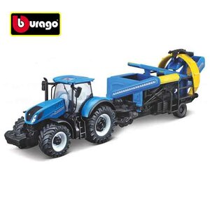 BBurago 31678 New Holland met aardappelrooier