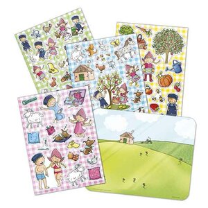 Fien en Teun raamstickers