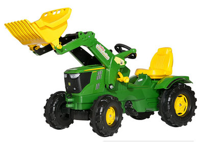 john deere traptractor met voorlader