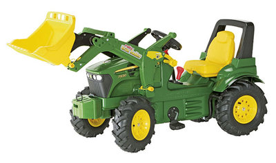 progressief Middel vonnis Rolly Toys Farmtrac John Deere met lader, versnelling, luchtbanden