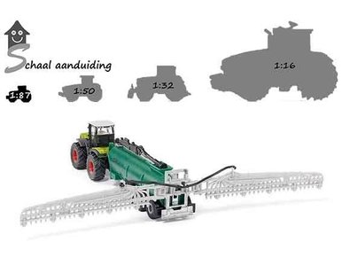 Claas Xerion met Samson tanker