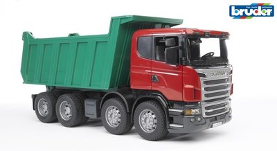 speelgoed vrachtwagen met grote laadbak