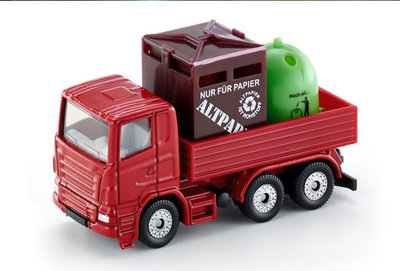 speelgoed vrachtwagen met containers