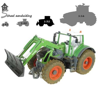 Siku RC Fendt met schuif