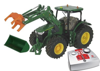 siku control john deere met boomstammen klem