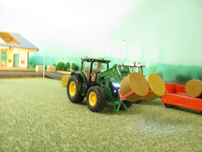 siku john deere met balendrager