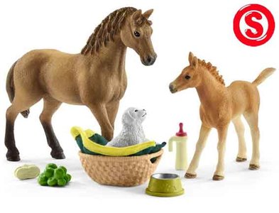 Schleich babydieren verzorgingsset