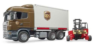 UPS scania vrachtwagen