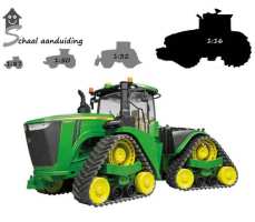 Bruder John Deere rupstractor