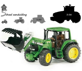 Bruder John Deere met voorlader