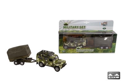 Kids Globe Military Landrover Defender