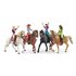 schleich amazones met paarden