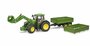 bruder john deere met voorlader en kipper