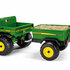 John Deere Gator met Rolly Toys aanhanger