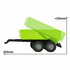 Jamara remote control aanhanger