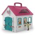 handige speelgoed koffer met paarden