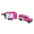 Kids globe 520459 Land-Rover-met Cheval paardentrailer