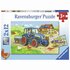 Ravensburger puzzel op de boerderij