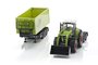 Siku Claas Axion 850 tractor met voorlader, dolly en kipper (schaal 1:50)_