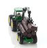 siku John Deere met bosbouw aanhanger