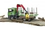 Scania hout vrachtwagen