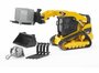 Bruder CAT compact lader met rupsbanden (schaal 1:16)_