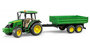 bruder john deere met aanhanger