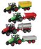 Kids Globe Farming tractor met aanhanger