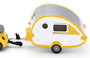 Siku Volkswagen Beetle met caravan_